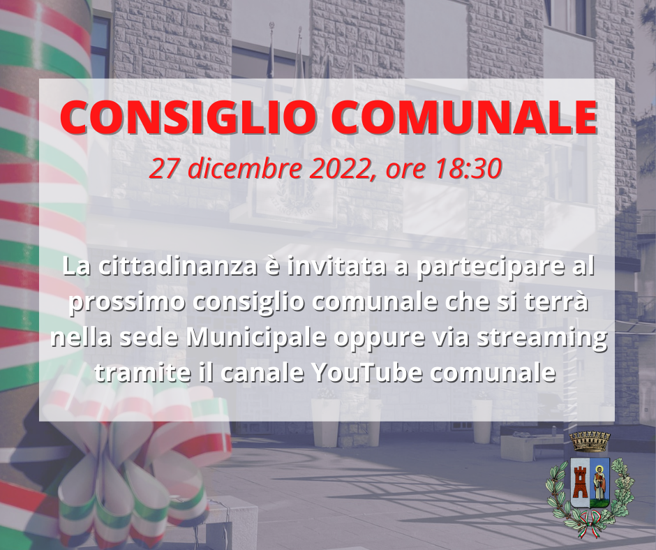 Consiglio Comunale 