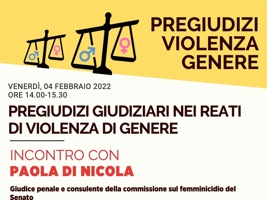 Pregiudizi giudiziari violenza di genere