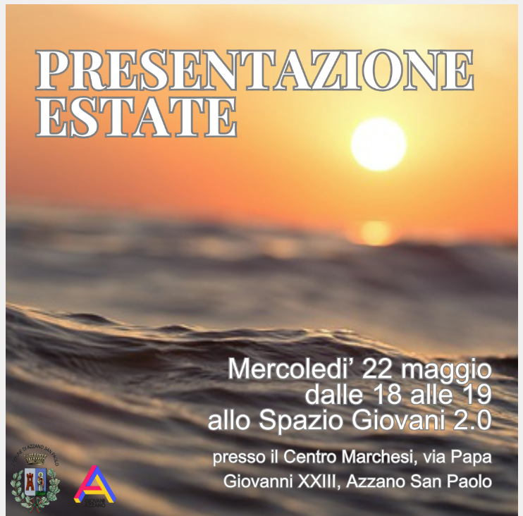 Presentazione ESTATE 2024: Young Summer e Shake Your Town