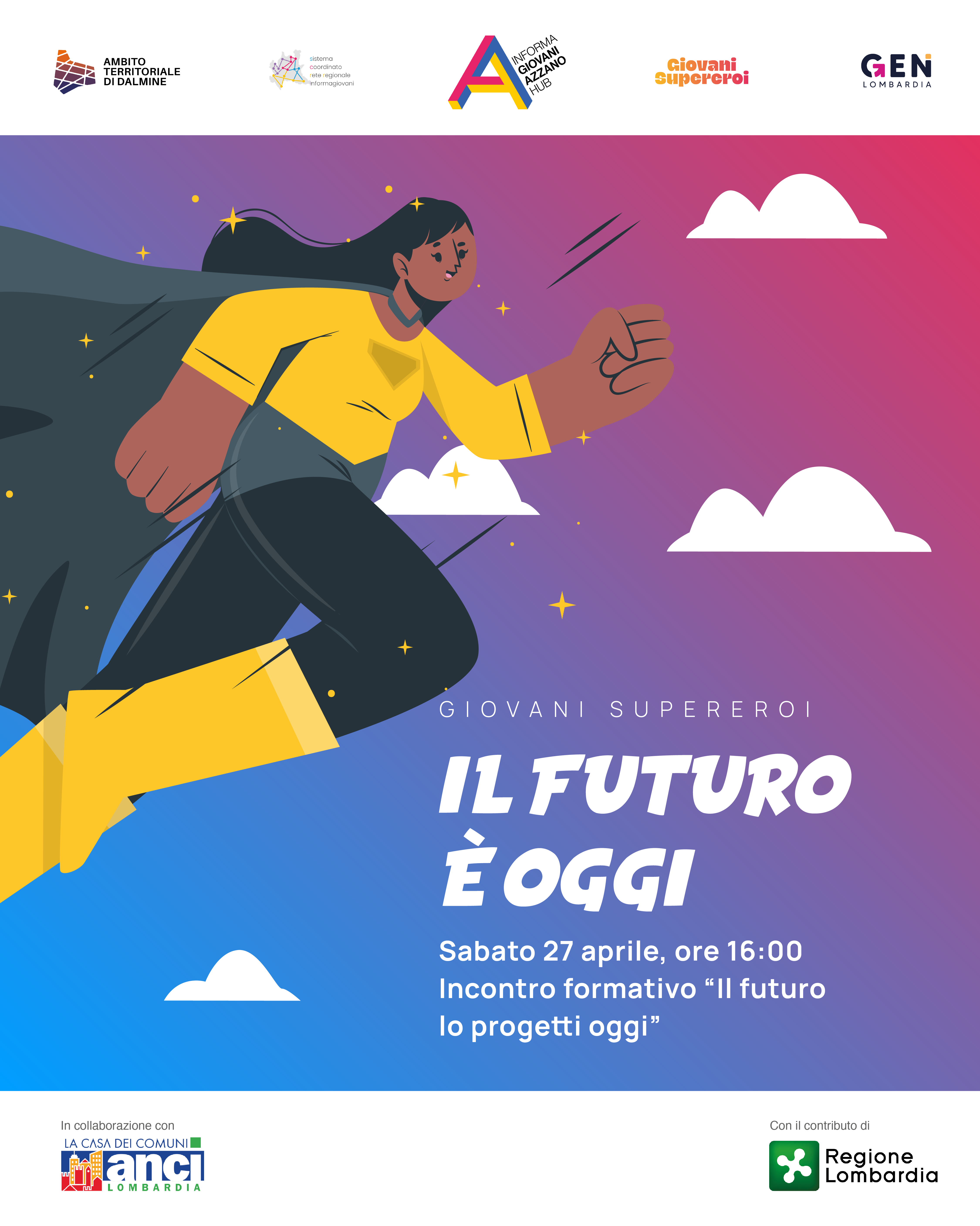 Incontro formativo "IL FUTURO LO PROGETTI OGGI" 