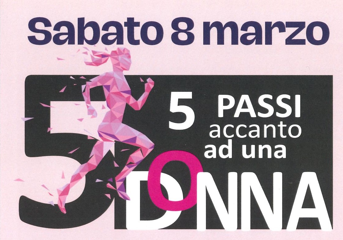 5 passi accanto ad una donna