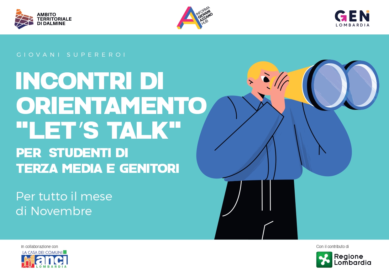 Incontri di orientamento "LET'S TALK"