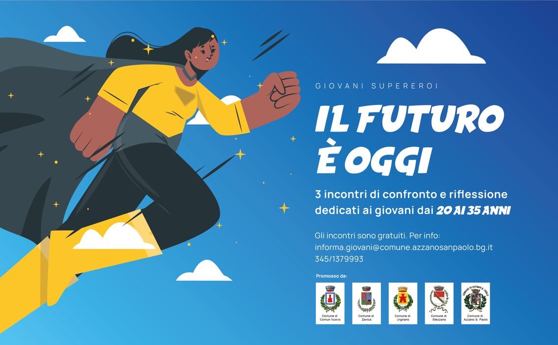 IL FUTURO E' OGGI - DIALOGO APERTO sabato 16 marzo ore 17.15