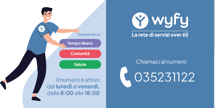 Progetto WyFy rete di servizi over 65 anni