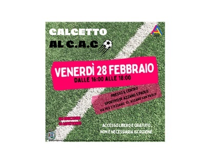 Calcetto al CAG