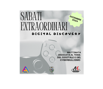 Sabato extraordinario - Digital discovery