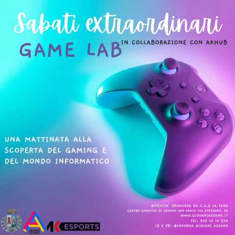 Sabati Extraordinari - Game Lab