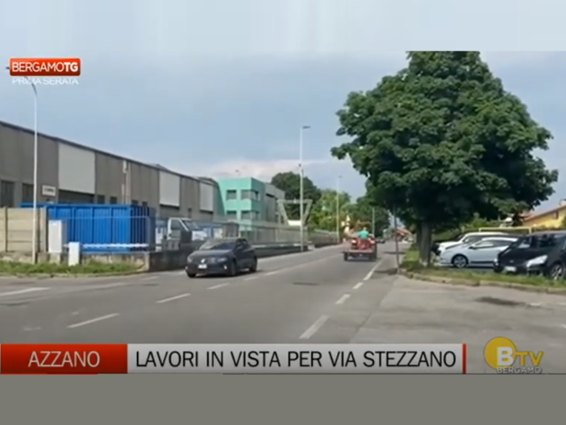 BG TV: Interventi su via Stezzano (12/07/2021)