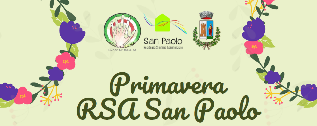 Primavera RSA San Paolo inizative